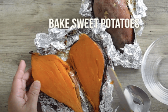 bake sweet potatoes