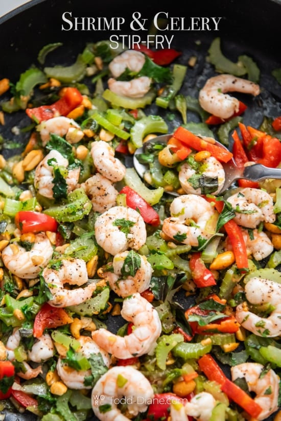 shrimp and celery stir fry recipe 