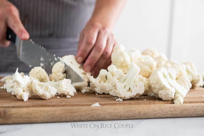 Healthy cauliflower recipe | WhiteOnRiceCouple.com