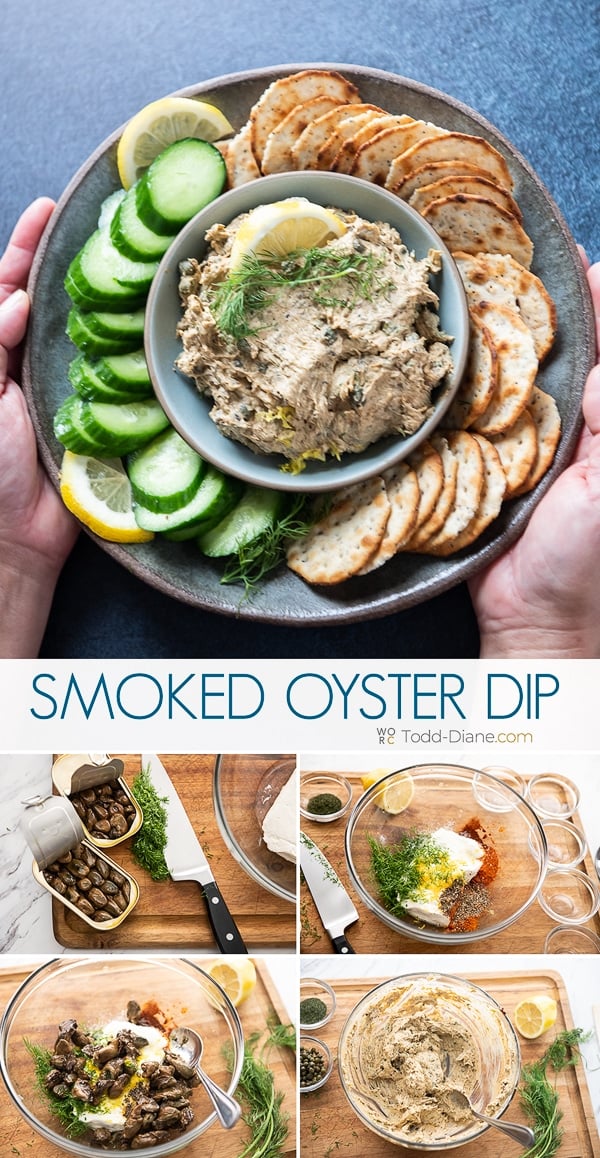 Smoked Oyster Dip Recipe step by step photos