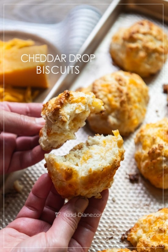 sparkling water 7 up cheddar drop biscuits