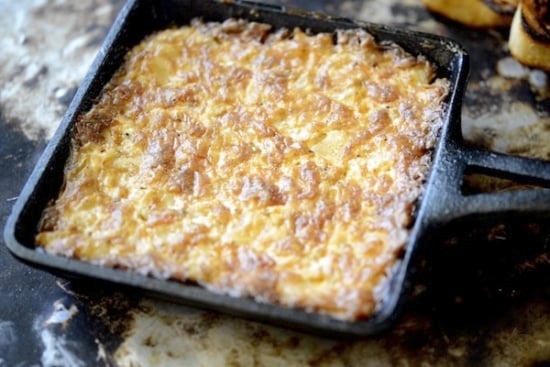 Baked onion dip