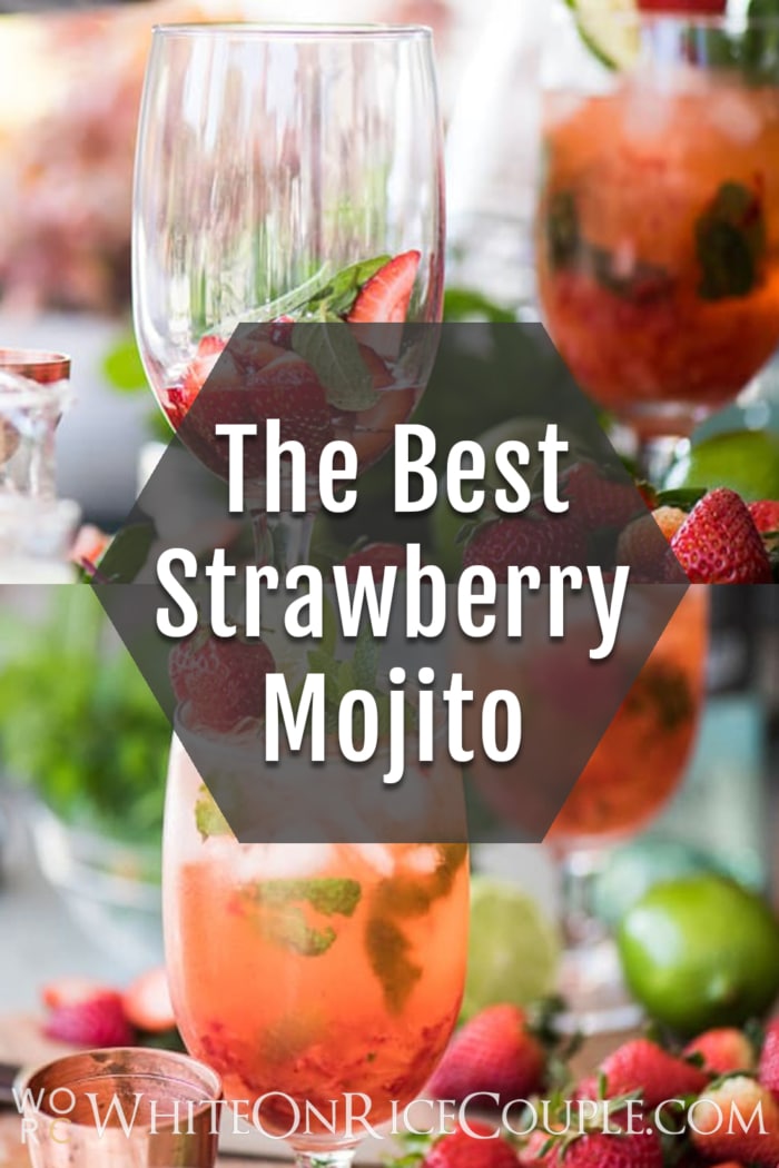 Strawberry Mojito collage