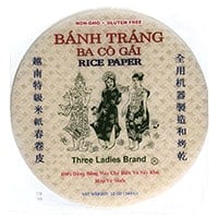 Three ladies rice paper
