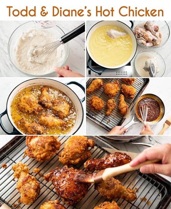 Spicy Hot Fried Chicken step by step photos
