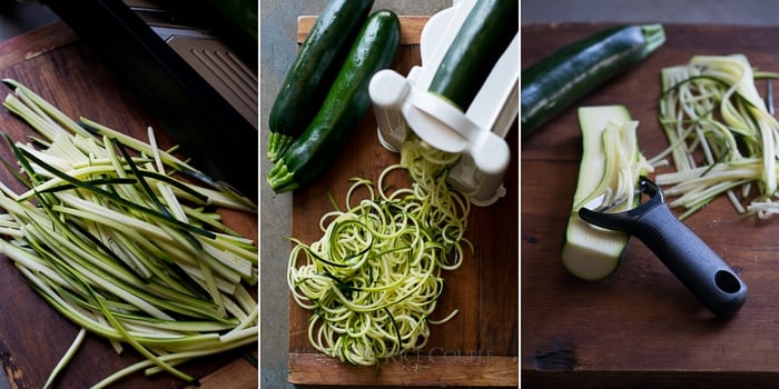 Vegetable Spiralizer Tool for Zucchini Noodle Recipes and Zoodles | @whiteonrice