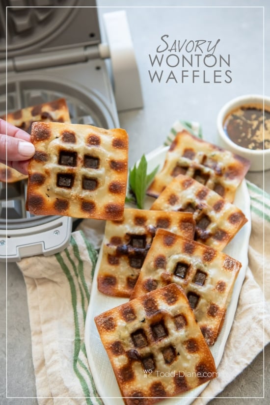 holding wonton waffles recipe 