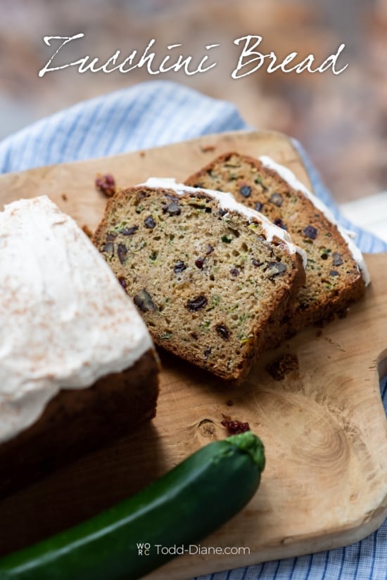 zucchini bread recipe slices 