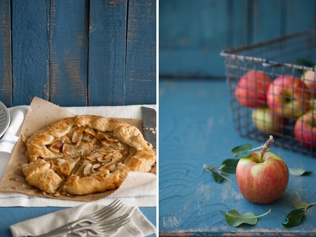 Apple galette recipe with brown butter | WhiteOnRiceCouple.com