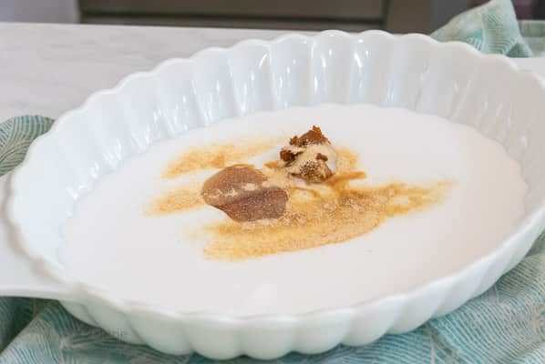 spices in coconut milk