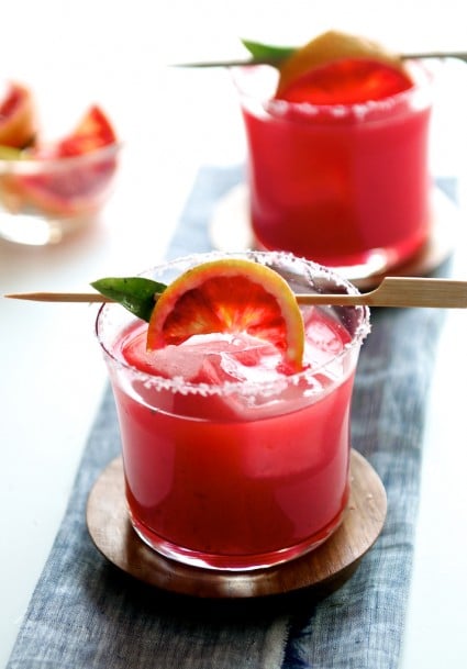 Refreshing Blood Orange Margarita Cocktail Recipe