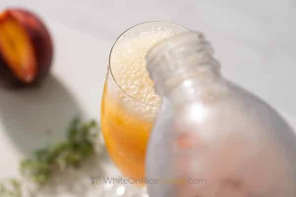 Adding club soda