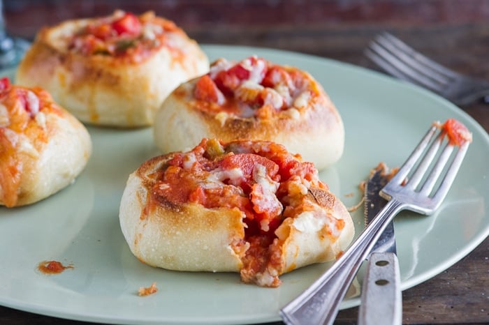 Mini Garlic and Mozzarella Bread Bowls | White On Rice Couple