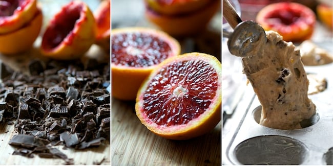 Chocolate Muffins Recipe with Blood Orange | WhiteOnRiceCouple.com