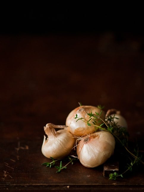 roasted cippolini onions 