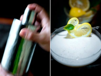 Side Car Fizz Cocktail Recipe that's elegant and refreshing | @whiteonrice