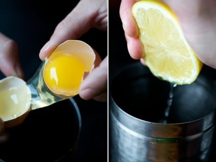 egg and lemon