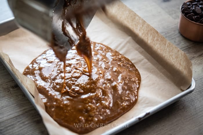 Coffee Toffee Recipe with Espresso Coffee @whiteonrice