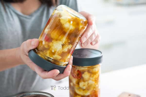 shaking the jars