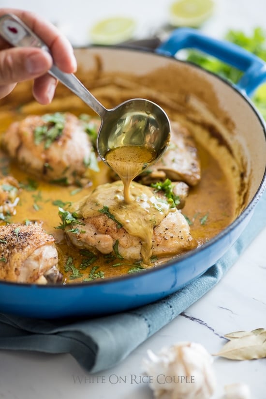 Instant pot discount chicken thigh curry