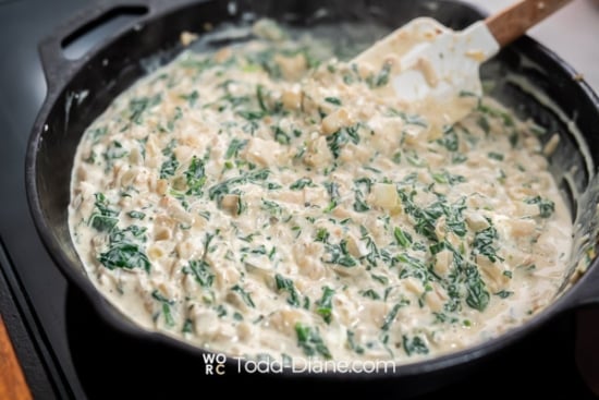 stirring until creamy