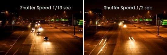 freeway shutter speed photogaraphy