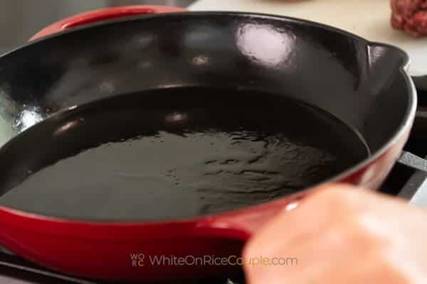 heating skillet