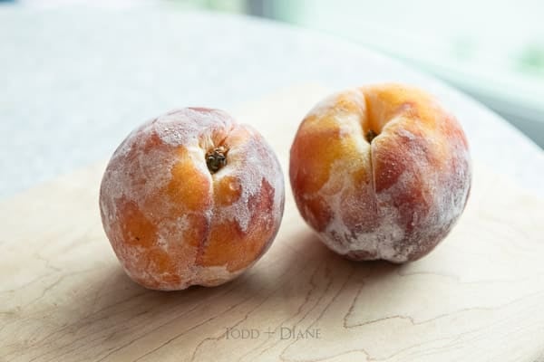 frozen peaches 