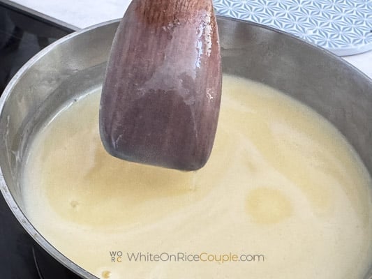 thickened curd