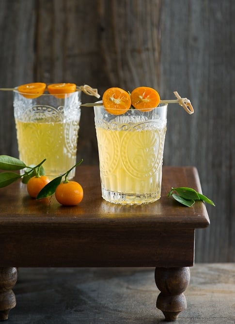 Orange lime outlet juice