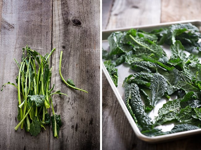 Spicy Kale Chips step by step photo