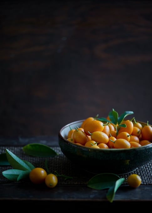 kumquats in a bowl 