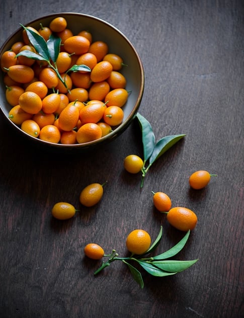 Kumquats in a bowl 
