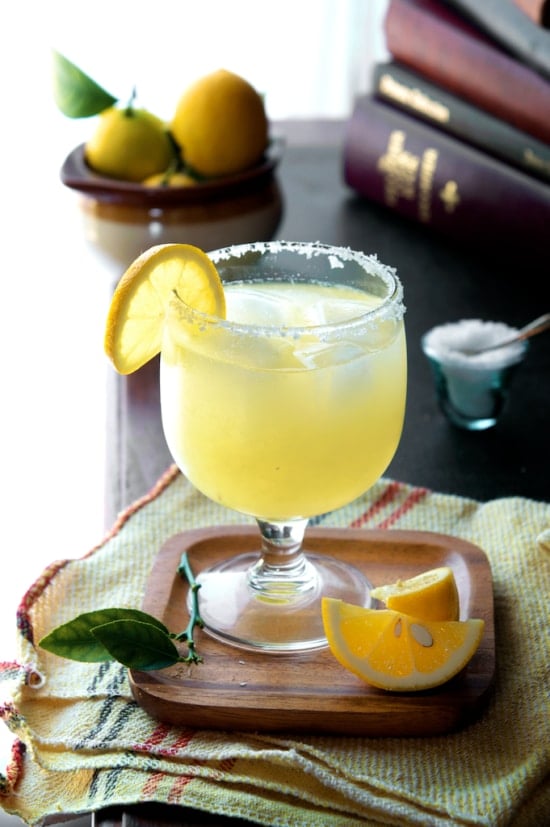 Refreshing Meyer Lemon Margarita Cocktail Recipe 