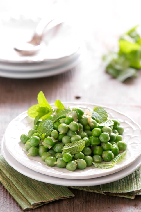 Vegetarian Peas with Mint Recipe 