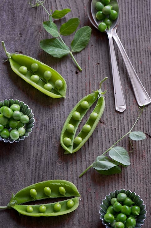 Vegetarian Peas with Mint Recipe 