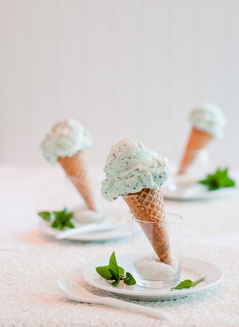 Mint Chip Ice Cream recipe | WhiteOnRiceCouple.com
