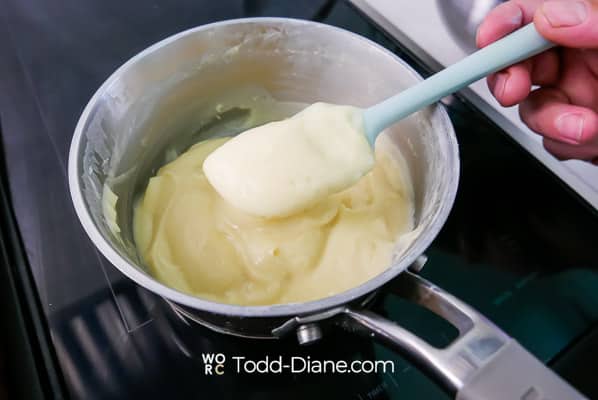 finished pastry cream