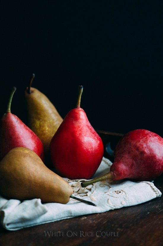 Pear Waldorf Salad Recipe with Nuts, Dried Fruit | White On Rice Couple