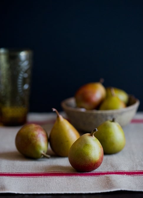 ripe pears 