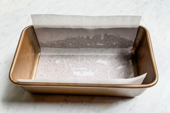 prepping baking didsh