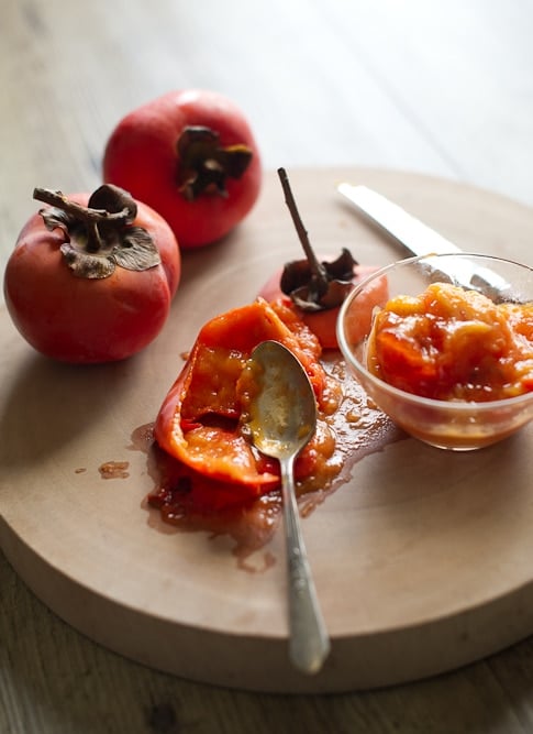 Persimmon cookies recipe using persimmon pulp | WhiteONRiceCouple.com