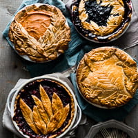 leaf crust pie