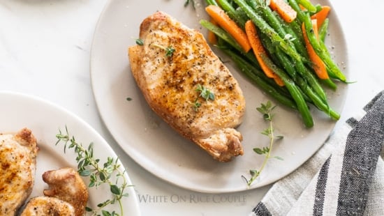 Air Fryer Pork Chops Recipe in Air Fryer @WhiteOnRice