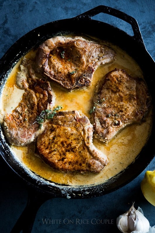 10-Minute Pan-Fried Boneless Pork Chops - Craving Tasty