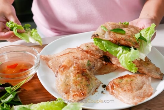 dumplings on plate
