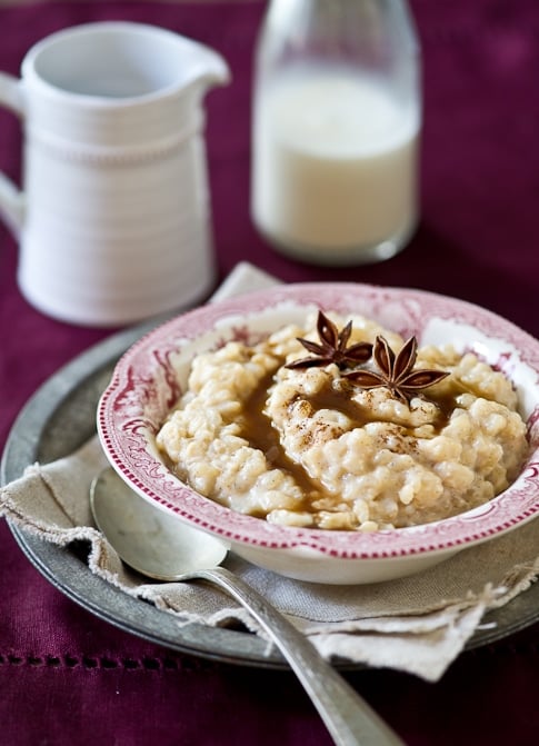 Rice Pudding Recipe in bowl 