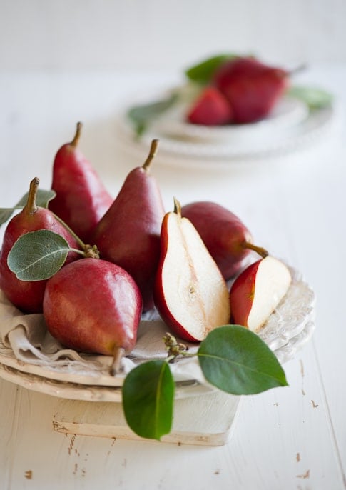 caramel roasted pears recipe perfect one-dish dinners cookbook promo video