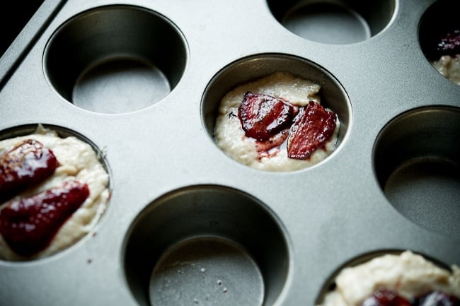 Whole Wheat Strawberry Muffins Recipe 