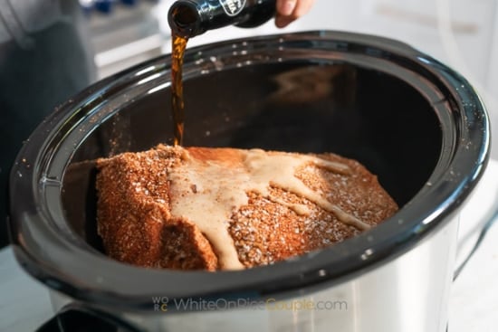 root beer over pork